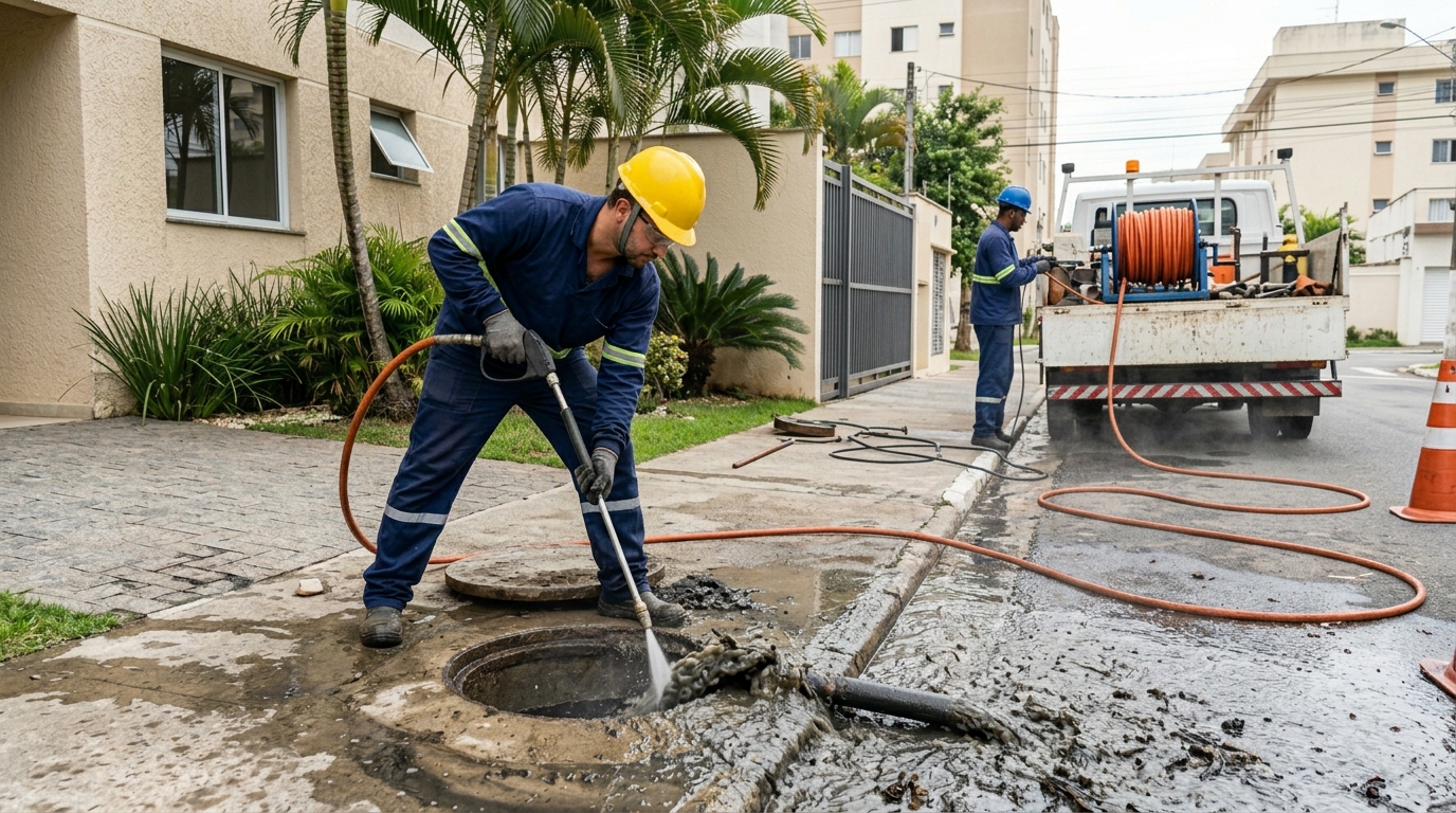 Hidrojateamento Industrial em Florianópolis‑SC